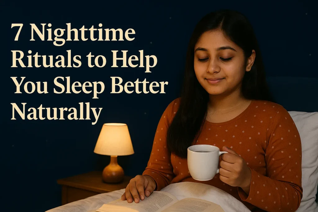 7 Easy Nighttime Rituals for Better Sleep Naturally